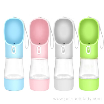 Travel Portable Plastic Pet Dog Drinking Water Bottle